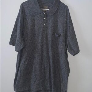 The Foundry Supply Co. Dark Gray Polo Shirt Size 3XLT